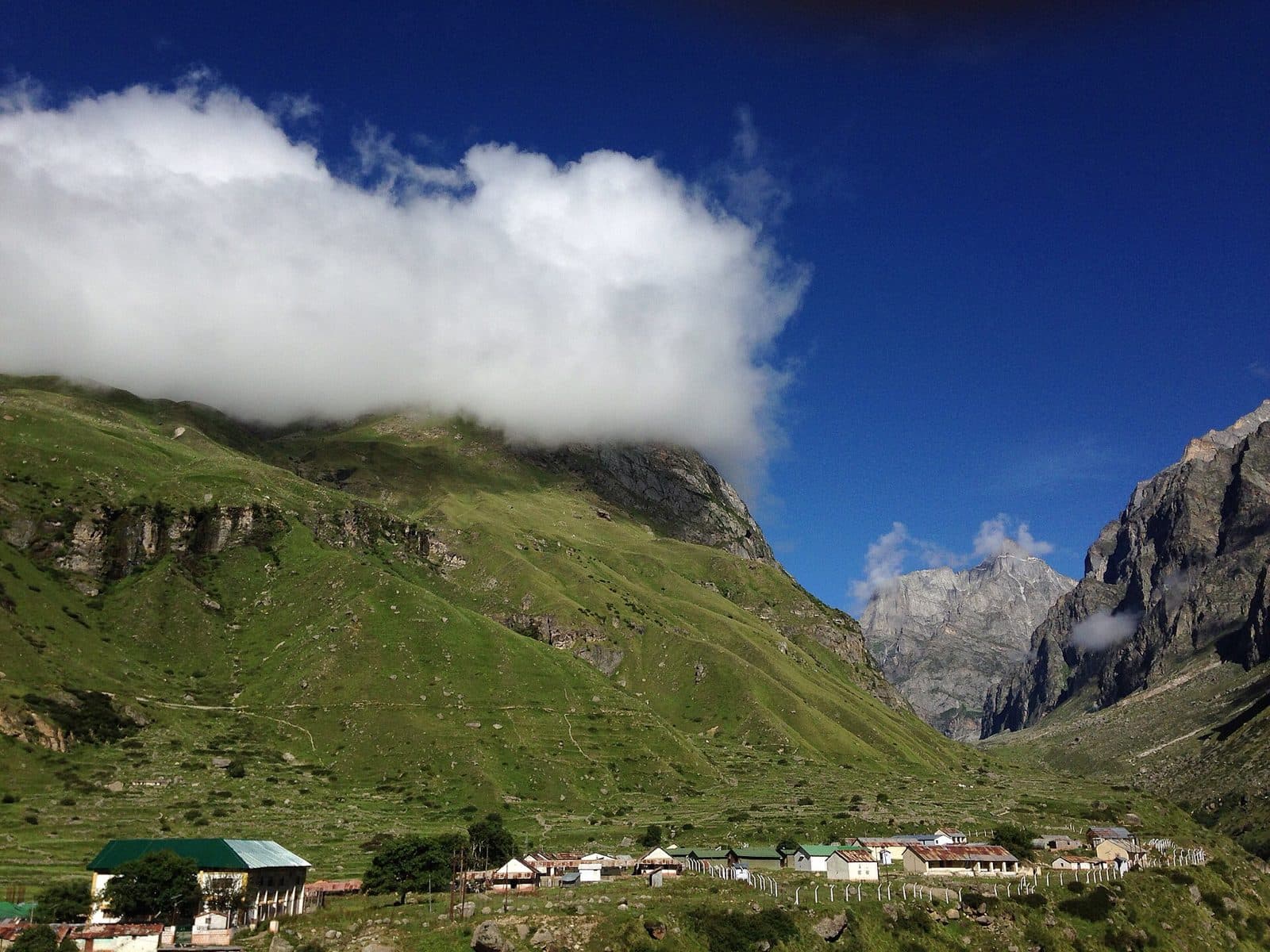 Mana village, the last village of India